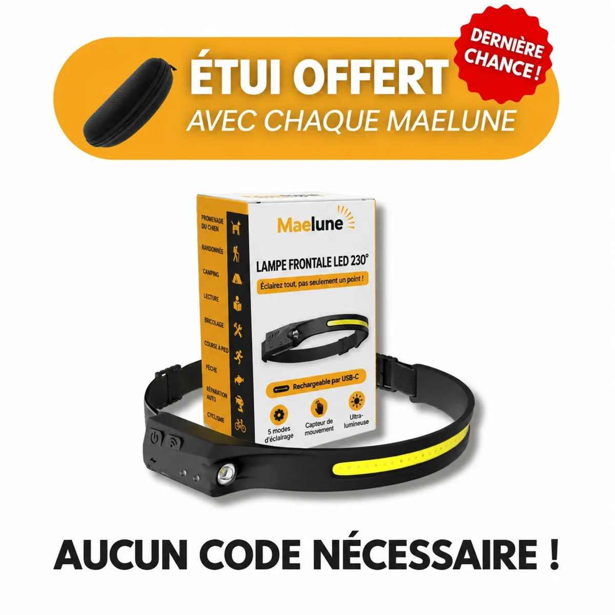 Lampe frontale Image