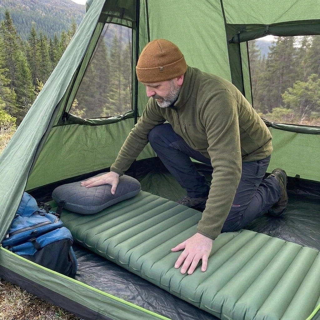 Oreiller pneumatique compact ultraléger Maelune PRO