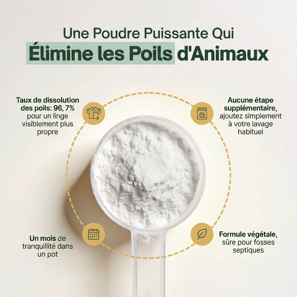 La Poudre Qui Dissout 96.7% des Poils