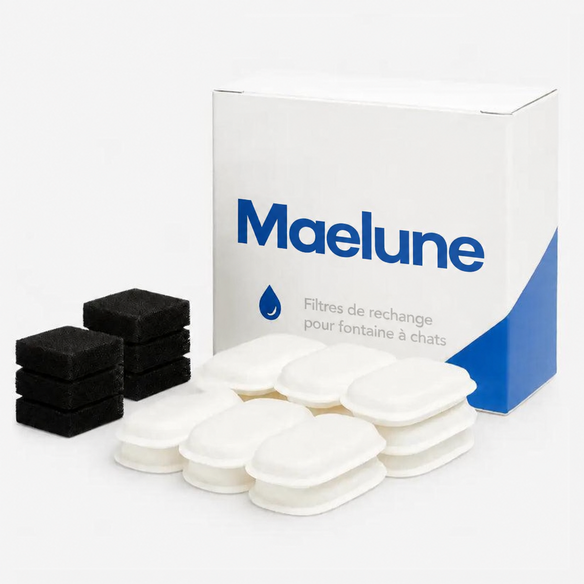 Filtres de protection de rechange pour fontaine Maelune