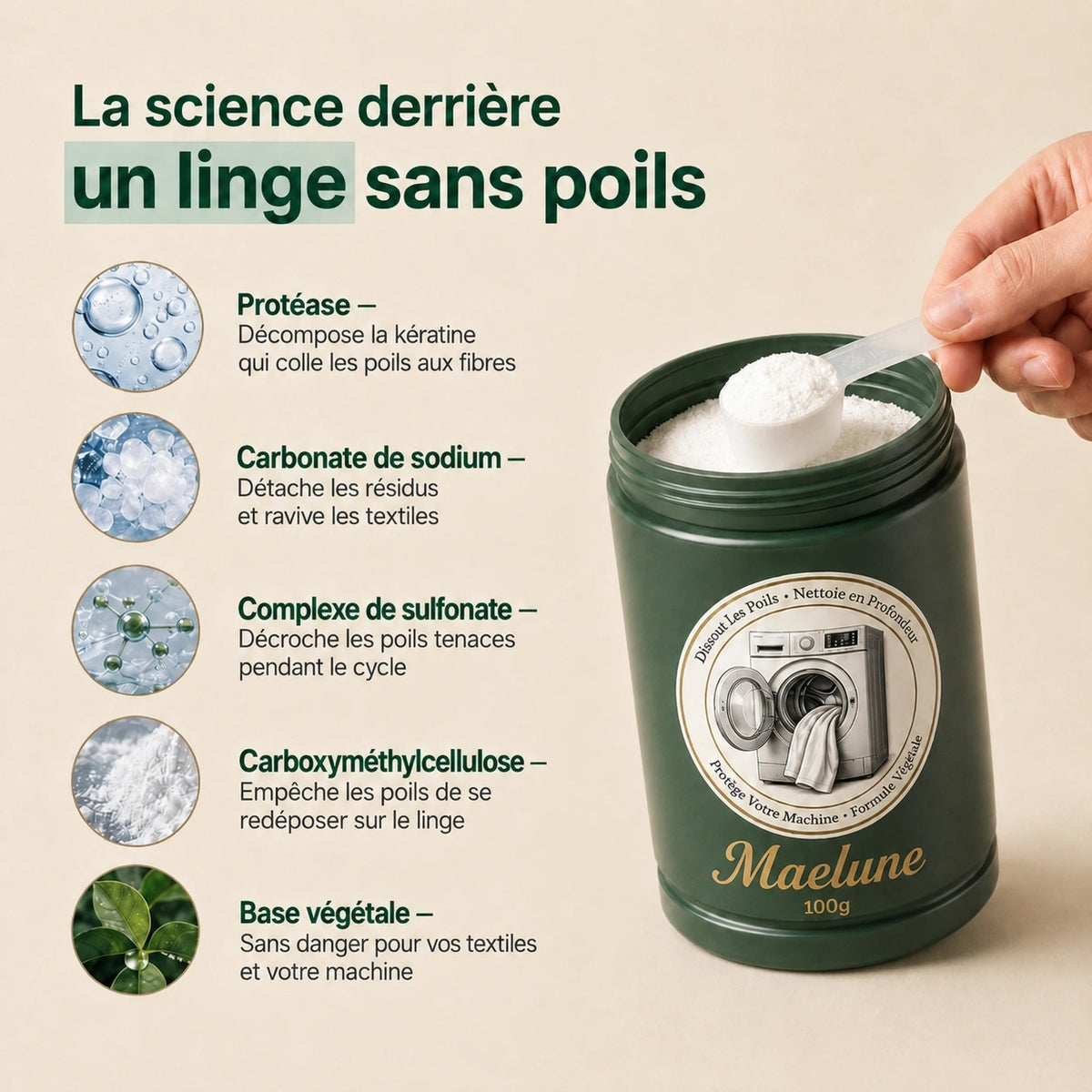 La Poudre Qui Dissout 96.7% des Poils