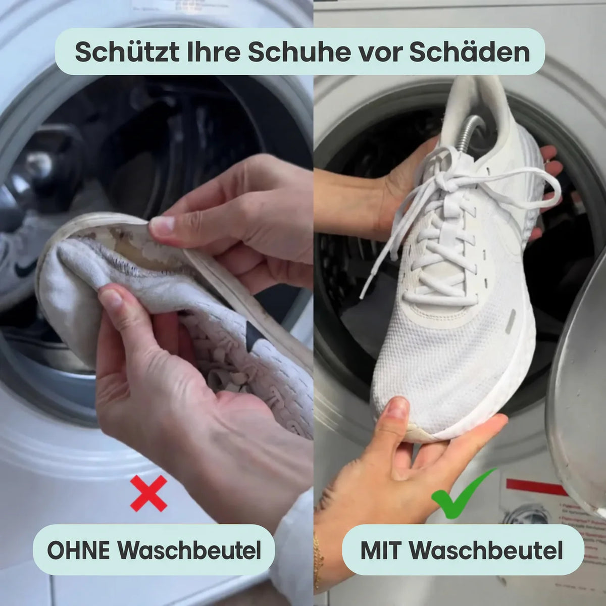 Maelune - Schuhwaschbeutel