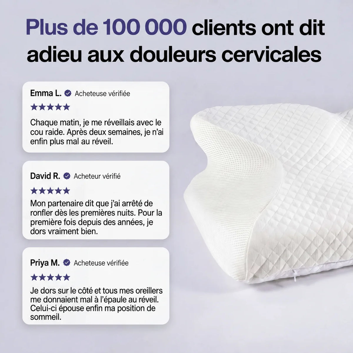 Maelune™ Oreiller orthopédique