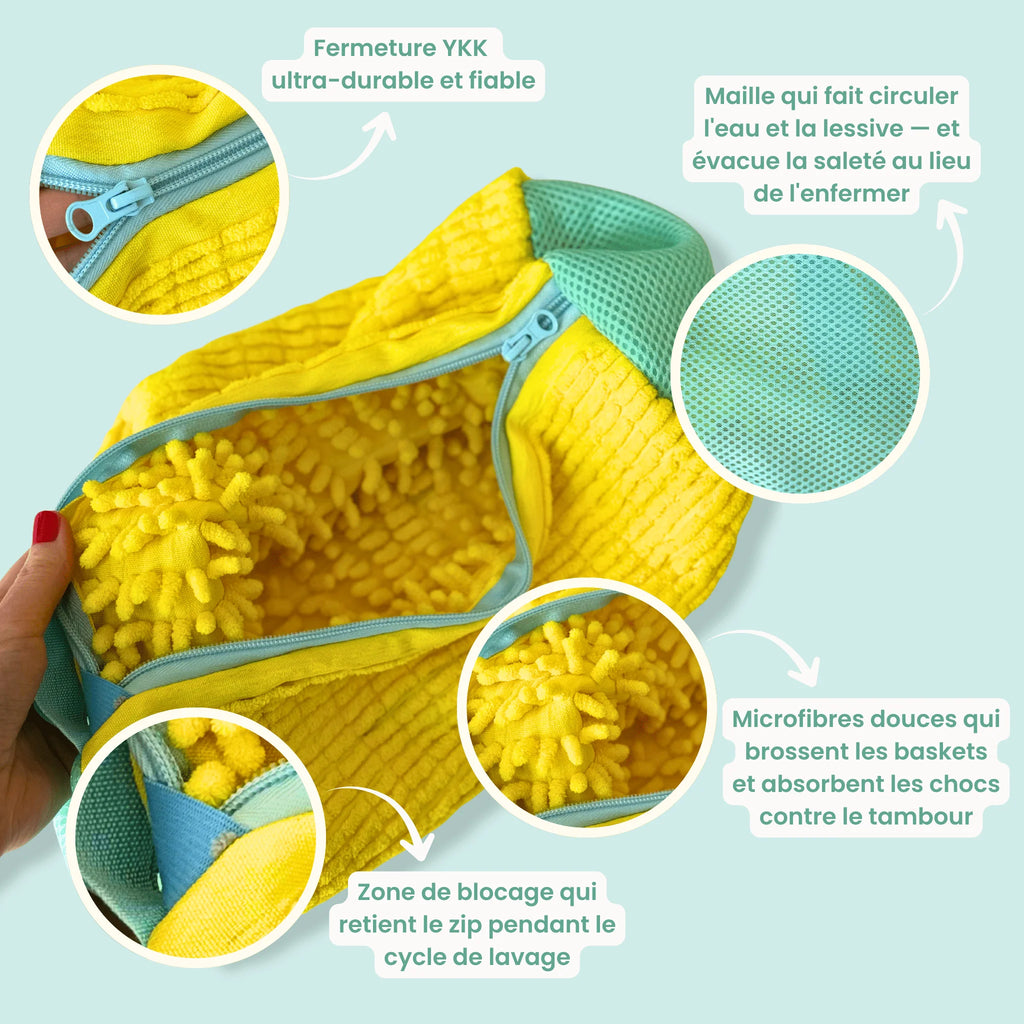 Maelune - Sac de Lavage pour Chaussures